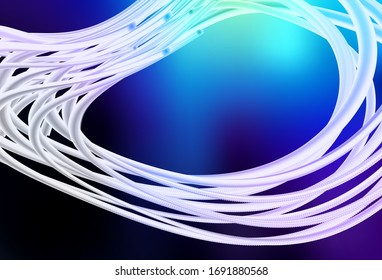 Dunkle BLAU Vektorillustration glänzt abstrakter Hintergrund. Neue farbige Illustration im unscharfen Stil mit Farbverlauf. Komplett neues Design für Ihr Unternehmen.