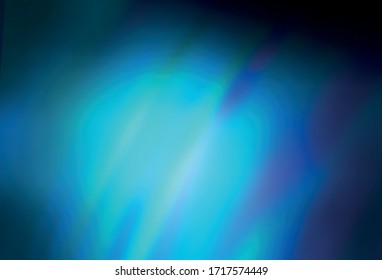 Dark BLUE vector glossy abstract background. Glitter abstract illustration with gradient design. Background for a cell phone.