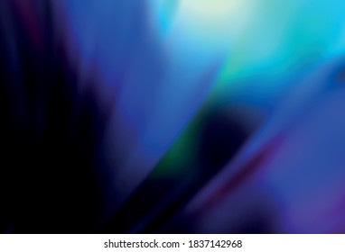 Dark BLUE vector glossy abstract backdrop. Modern abstract illustration with gradient. The best blurred design for your business.