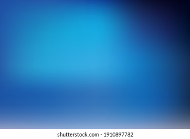 Dark BLUE vector glossy abstract background. Colorful abstract illustration with gradient. Elegant background for a brand book.