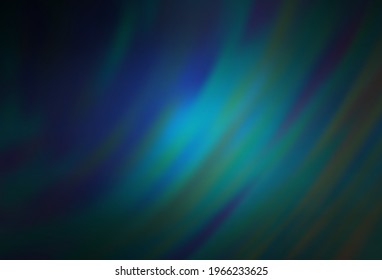 Dark BLUE vector glossy abstract background. An elegant bright illustration with gradient. Background for designs.