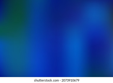 Dark BLUE vector glossy abstract template. An elegant bright illustration with gradient. Best blurred design for your business.