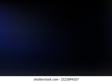 Dark BLUE vector glossy abstract background. A vague abstract illustration with gradient. Brand new style for your business design.