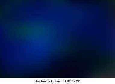 Dark BLUE vector glossy abstract template. A vague abstract illustration with gradient. Brand new template for your design.