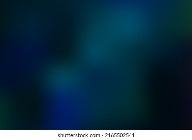 Vector azul oscuro brillante fondo abstracto. Una ilustración de color completamente nueva en un estilo bokeh. Elegante portada para un libro de marca.