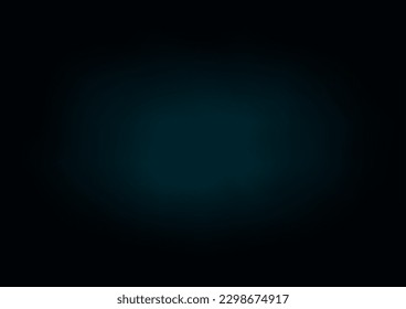 Planta abstracta de gloso vectorial azul oscuro. Ilustración abstracta vaga con gradiente. Plantilla para fondos de teléfonos móviles.