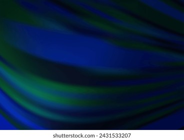Dark BLUE vector glossy abstract template. Shining colorful illustration in a Brand new style. A new texture for your design.