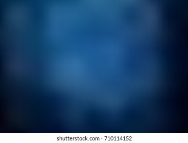 DARK BLUE vector glossy abstract pattern. Creative illustration in halftone style with gradient. A new texture for your design.