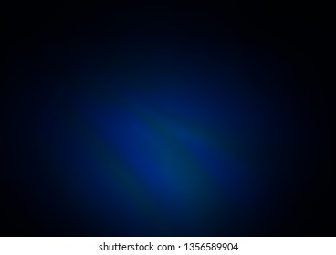 Dark BLUE vector glossy bokeh pattern. Glitter abstract illustration with an elegant design. A completely new design for your business.