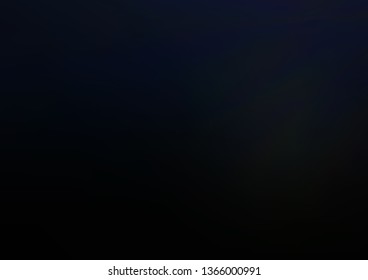 Dark BLUE vector glossy bokeh pattern. Modern geometrical abstract illustration with gradient. The blurred design can be used for your web site.