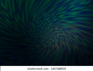 Dark BLUE vector glossy bokeh pattern. Glitter abstract illustration with an elegant design. A completely new design for your business.
