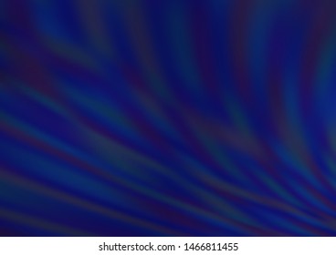 Dark BLUE vector glossy bokeh pattern. Glitter abstract illustration with an elegant design. The elegant pattern for brand book.