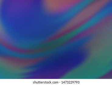 Dark BLUE vector glossy bokeh pattern. Shining colorful illustration in a Brand new style. The template can be used for your brand book.