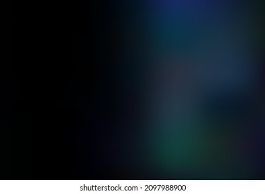 Dark BLUE vector glossy bokeh pattern. Shining colorful illustration in a Brand new style. Sample for your creative designs.