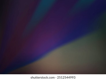 Patrón bokeh brillante de Vector azul oscuro. Ilustración colorida en estilo borroso con gradiente. Una nueva textura para tu diseño.