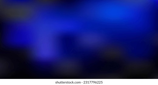 Dark blue vector gradient blur pattern. Blurred abstract gradient illustration in simple style. Your design for applications.