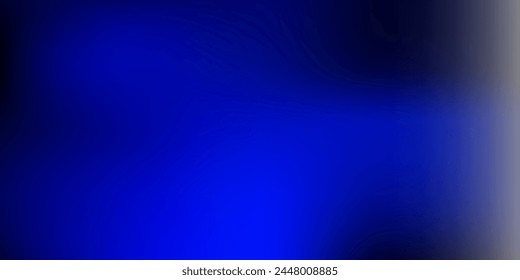 Dark blue vector gradient blur backdrop. Shining colorful blur illustration in abstract style. Background for web designers.