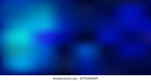Dark blue vector gradient blur texture. Colorful illustration with gradient in abstract style. Best choice for your design.