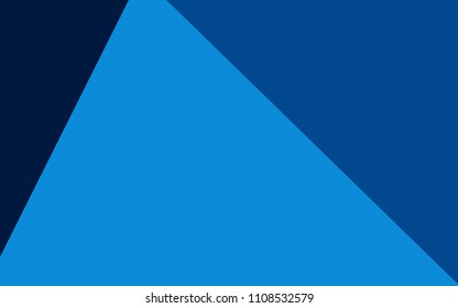 Dark BLUE vector gradient triangles texture. Elegant bright polygonal illustration with gradient. Polygonal design for your web site.