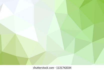 Dark BLUE vector gradient triangles texture. Shining polygonal illustration, which consist of triangles. Best triangular design for your business.