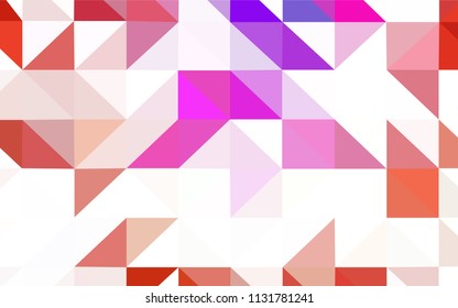 Dark BLUE vector gradient triangles template. Modern abstract illustration with triangles. New template for your brand book.