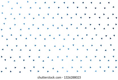 DARK BLUE vector  gradient triangles pattern. Geometric illustration in Origami style with gradient.  Brand new style for your business design.