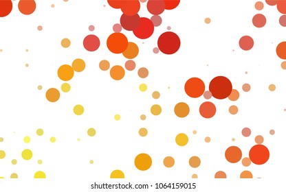 Dark BLUE vector illustration which consist of circles. Dotted gradient design for your business. Creative geometric background in halftone style with colored spots.
