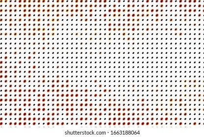 Dark BLUE vector illustration which consist of circles. Dotted gradient design for your business. Creative geometric background in halftone style with colored spots.