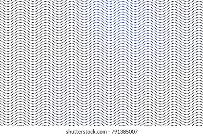 Dark BLUE vector illustration which consist of circles. Dotted gradient design for your business. Creative geometric background in halftone style with colored spots.