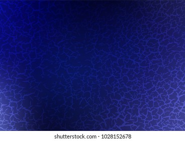 Dark BLUE vector indian curved background. Creative illustration in blurred style with doodles and Zen tangles. The template can be used as a background for cell phones.