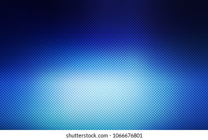Dark BLUE vector layout with circle shapes. Beautiful colored illustration with blurred circles in nature style. Completely new template for your brand book.