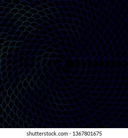 Dark BLUE vector layout with circles. Abstract illustration with colorful spots in nature style. New template for your brand book.