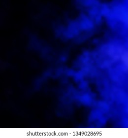 Dark BLUE vector layout with cloudscape. Gradient illustration with colorful sky, clouds. Pattern for your booklets, leaflets.