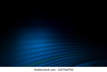 Dark BLUE vector layout with curved lines. Shining colorful illustration in simple style. A completely new template for your design. Dark BLUE vector layout with curved lines. Shining colorful illustration in simple style. A completely new template for your design.