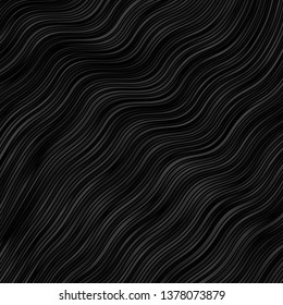 Dark BLUE vector layout with curves. Bright sample with colorful bent lines, shapes. Pattern for websites, landing pages.