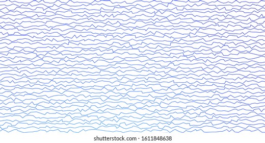 Dark BLUE vector layout with curves. Abstract gradient illustration with wry lines. Design for your business promotion.