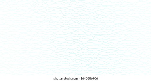 Dark BLUE vector layout with curves. Colorful illustration in abstract style with bent lines. Best design for your ad, poster, banner.