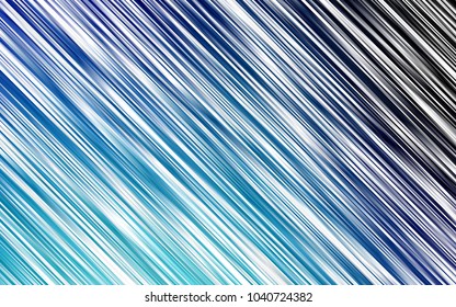 Dark BLUE vector layout with flat lines. Blurred decorative design in simple style with lines. Smart design for your business advert.