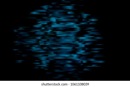 Dark BLUE vector layout with flat lines. Glitter abstract illustration with colored sticks. Smart design for your business advert.