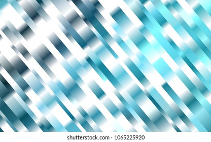 Dark BLUE vector layout with flat lines. Modern geometrical abstract illustration with staves. The pattern can be used for websites.