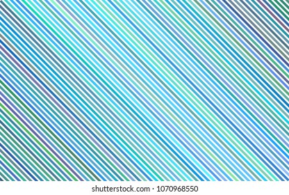 Dark BLUE vector layout with flat lines. Shining colored illustration with narrow lines. Smart design for your business advert.