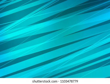 Dark BLUE vector layout with flat lines. Blurred decorative design in simple style with lines. The template can be used as a background.