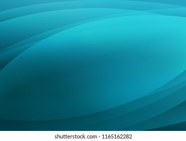 Dark BLUE vector layout with flat lines. Decorative shining illustration with lines on abstract template. Smart design for your business advert.