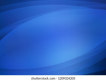 Dark BLUE vector layout with flat lines. Modern geometrical abstract illustration with staves. The template can be used as a background.