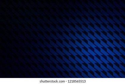 Dark BLUE vector layout with flat lines. Glitter abstract illustration with colorful sticks. Template for your beautiful backgrounds.