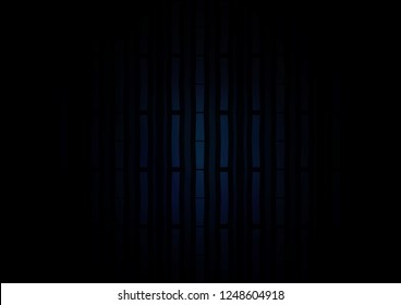 Dark BLUE vector layout with flat lines. Blurred decorative design in simple style with lines. The template can be used as a background.