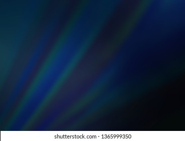 Dark BLUE vector layout with flat lines. Glitter abstract illustration with colored sticks. Pattern for websites, landing pages.