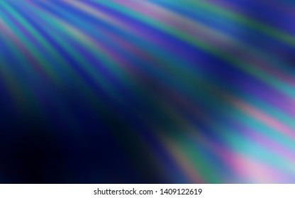 Dark BLUE vector layout with flat lines. Shining colored illustration with sharp stripes. Pattern for your busines websites.