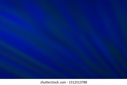 Dark BLUE vector layout with flat lines. Glitter abstract illustration with colorful sticks. Pattern for ad, booklets, leaflets.