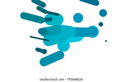 Dark BLUE vector layout with flat lines. Capsules on blurred abstract background with gradient. The pattern can be used as ads, poster, banner for medicine. Dark BLUE vector layout with flat lines. Capsules on blurred abstract background with gradient. The pattern can be used as ads, poster, banner for medicine.